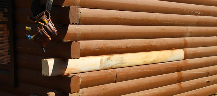 Log Home Damage Repair  Haywood County,  North Carolina
