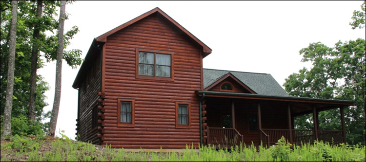 Professional Log Home Borate Application  Waynesville,  North Carolina